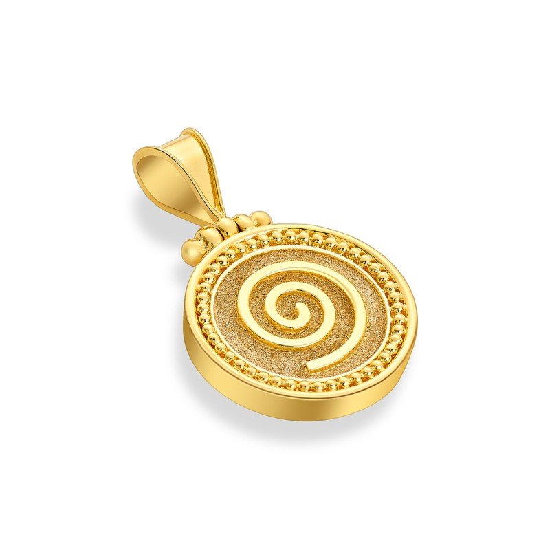 Damaskos Archaic 18K Gold Pendant – 5,50g