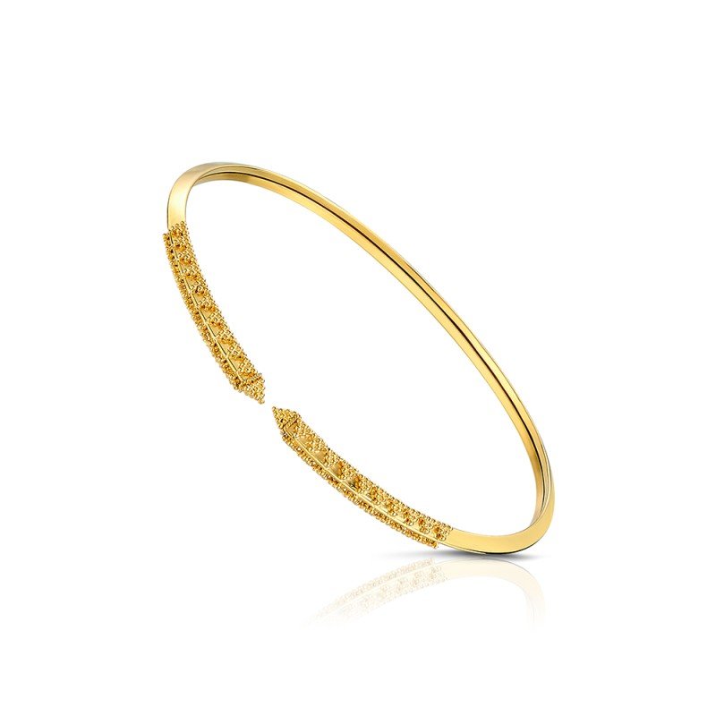 Archaic 18k Gold Bracelet - Damaskos Greek Heritage