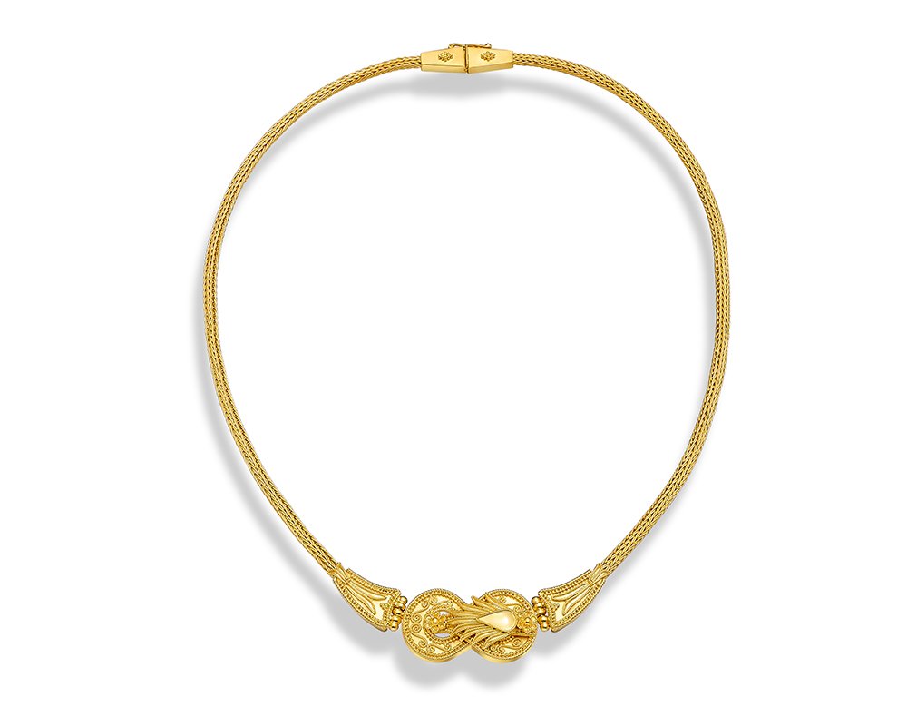 Damaskos Archaic 18K Gold Necklace – 32,80g